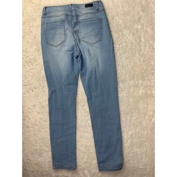 Ci Sono Size 5 27 Womens Jeans Stretch Mid Rise Skinny Light Wash - Picture 2 of 4